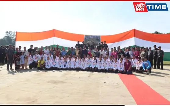 Assam Rifles Organizes Excursion For Students To Kaziranga National Park