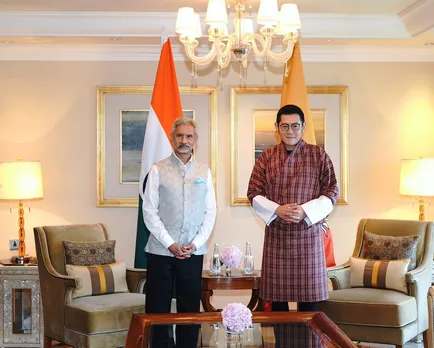 Bhutan King Meets EAM Jaishankar in Delhi; Scheduled to Meet PM Modi