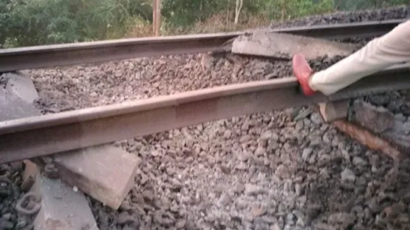 Maoists Blow Up Railway Tracks In Jharkhand; Services Disrupted