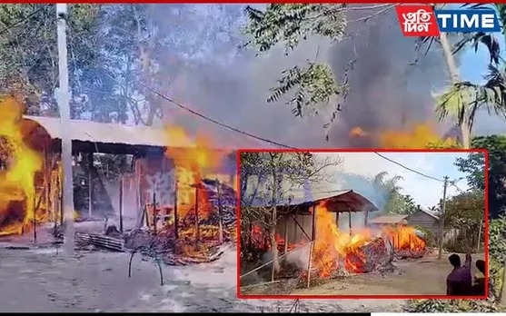 Assam: 4 Houses Gutted, Multiple Injured In Arson Attack By Land Sharks