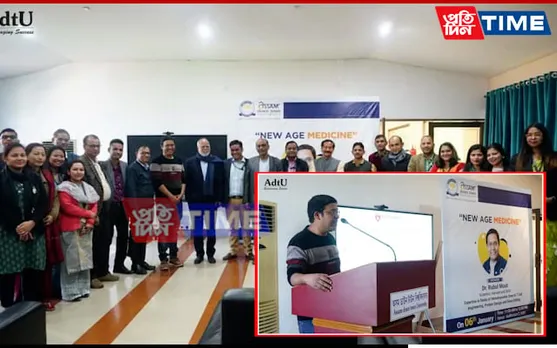 Renowned Biotechnologist Rubul Mout Inspires Students at Assam Down Town University