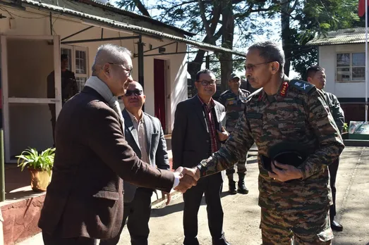Eastern Command's Lieutenant General Visits Manipur; Reviews Security Situation