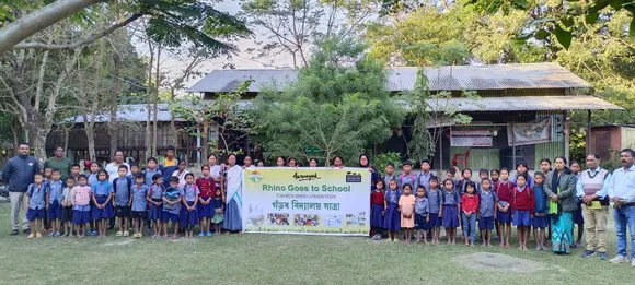 Assam: Awareness Campaign Sensitizes Students on Rhino Conservation