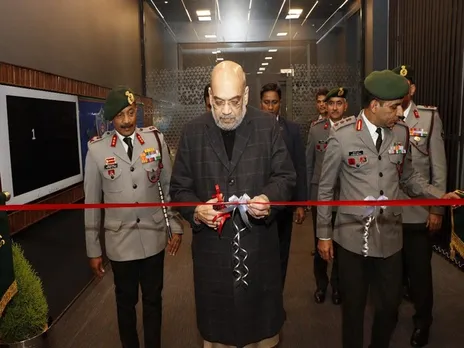 Amit Shah Inaugurates Cyber Security Operations Centre at Assam Rifles HQ In Shillong