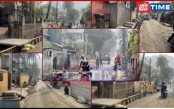 Guwahati's Urban Facelift: Paved Roads Bring Progress and Punctures; Residents Embrace Woes