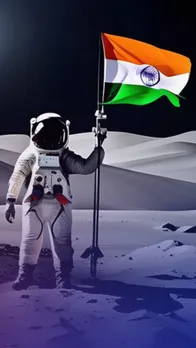 AI imagines indians living on the moon