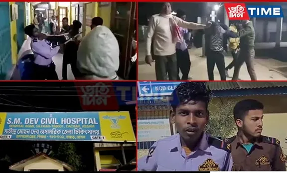 Intoxicated Individual Assaults Hospital Security Guard in Assam's Silchar