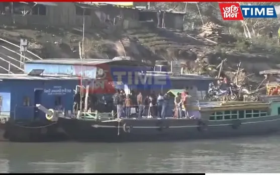 Ferry Services In Majuli Suspended Amid Decline In Water Levels