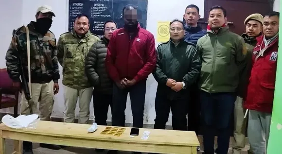 Gold Biscuits Worth Rs 1.5 Lakh Seized from Alleged Smuggler in Manipur