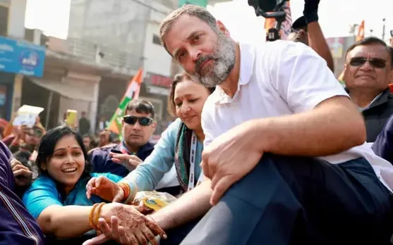 Rahul Gandhi Resumes Bharat Jodo Nyay Yatra From Pratapgarh