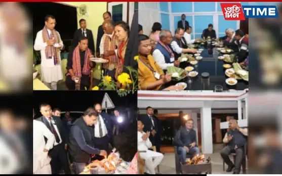 BJP Gaon Chalo Abhiyan: Assam CM Spends Night With Sarupathar Family