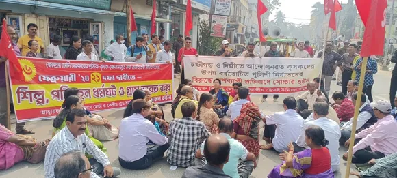 Tripura: Protests Erupt Against Alleged Crackdown on Farmers at Border Points