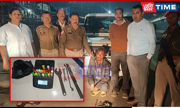 STF Assam Apprehends Drug Peddler with Suspected Heroin in Guwahati