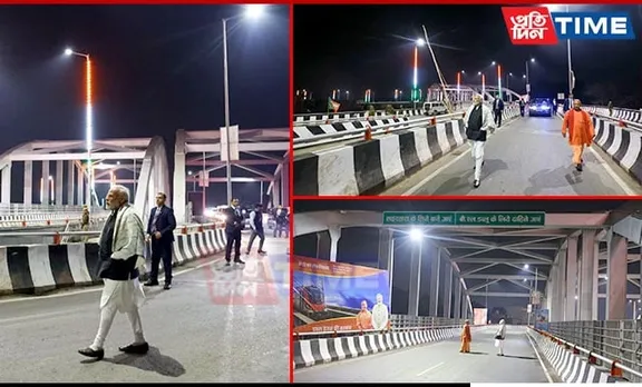 PM Modi Inspects Inaugurated Shivpur-Phulwaria-Lahartara Marg in Varanasi