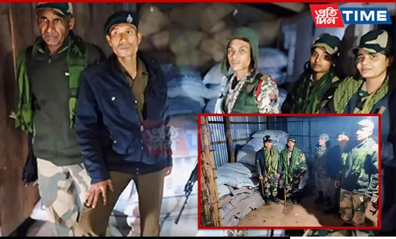 BSF and Meghalaya Police Seize Illegal Sugar and Betel Nuts Worth Rs 20 Lakhs