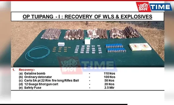 Assam Rifles Seize War-Like Stores From Mizoram's Siaha