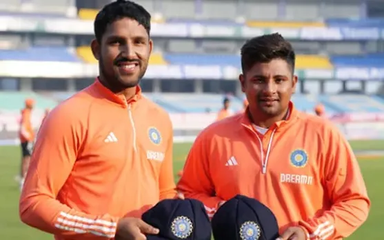 IND vs ENG 3rd Test: Sarfaraz, Jurel Receive Maiden Caps