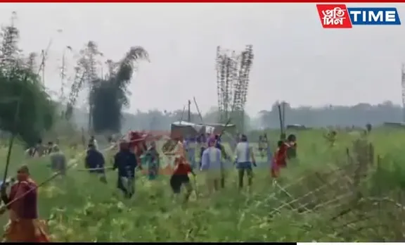 Conflict Over Disputed Land Leaves 20 Injured In Assam's Borkhola