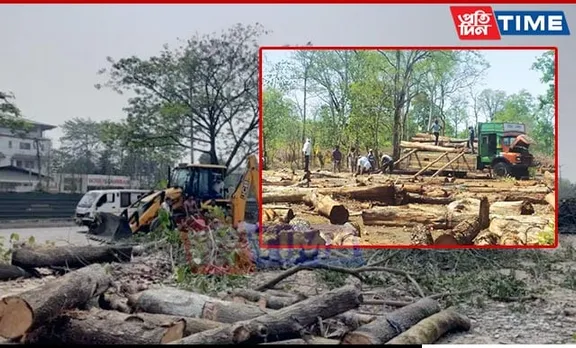 Forest Officer and Corruption Exposed in Nagaon: Asomiya Pratidin Report Makes Impact!