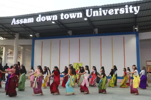 Assam down town University Hosts Gulab Chand Kataria In Cultural Extravaganza