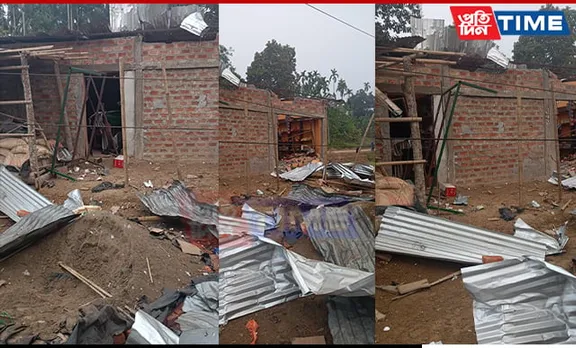 Blast In Manipur Near Assam Border Damages 2 Shops