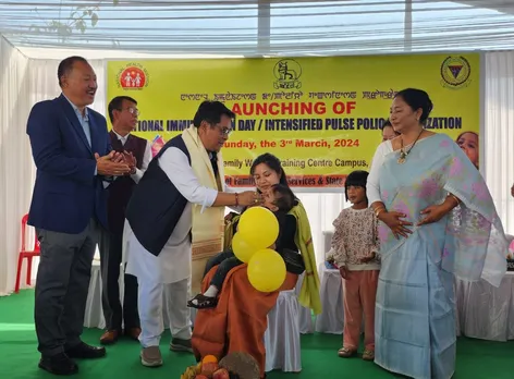 Manipur Govt Launches State-Level Polio Immunization Drive