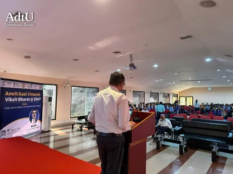 Amrit Kaal Vimarsh Viksit Bharat @2047 Lecture Foster Academic Discourse at AdtU