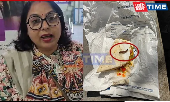 Worm Found in Food Served on IndiGo Flight, Passengers Express Concern