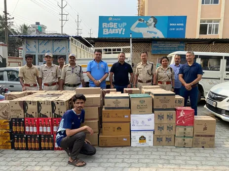 Kamrup Excise Dept Seizes Huge Quantity of Foreign Liquor, 3 Persons Detained