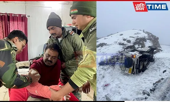 Indian Army Rescues 5 Tourists Stranded Due to Snowfall in East Sikkim