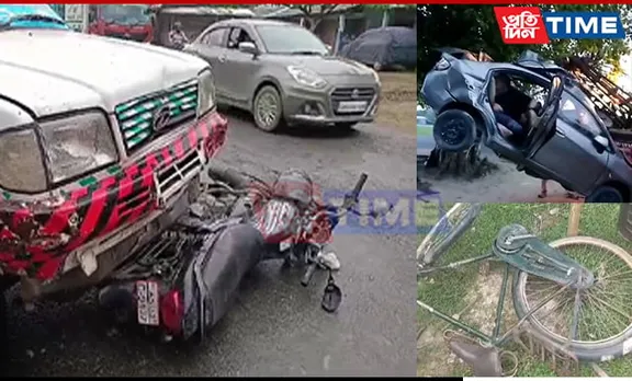 Tragic Road Accidents Across Assam: 5 Dead, 1 Injured
