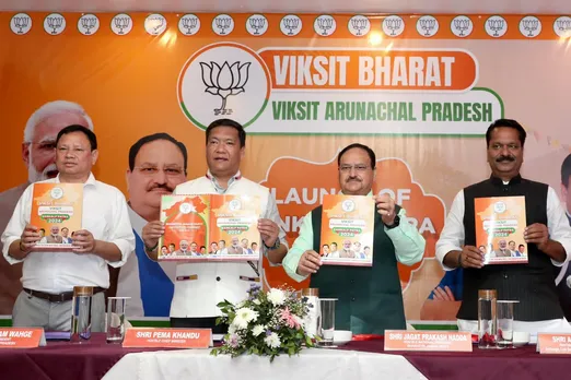 Nadda Proposes 'DTH' Model for Arunachal in Assembly Polls Manifesto