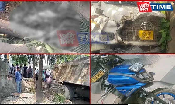 Tragic Accident: PWD Surveyor Killed by Speeding Dumper Truck in Guwahati's Kahilipara