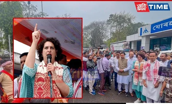 Priyanka Gandhi Vows Wage Hike for Assam Tea Garden Workers
