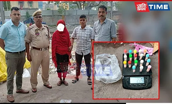 STF Assam Apprehends Woman Drug Peddler in Fancy Bazar Raid