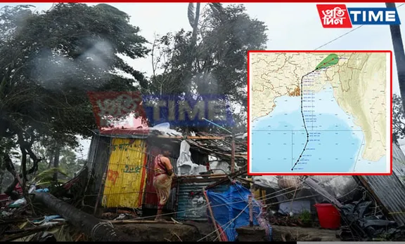 Cyclone 'Remal': Deep Depression over Bangladesh Moves East-Northeastwards