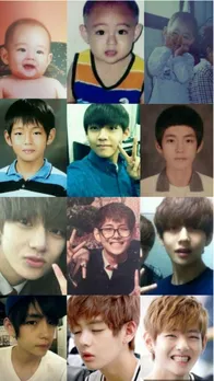 BTS V's childhood pics show Kim Taehyung's drastic transformation
