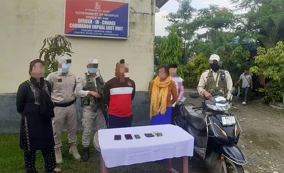 Manipur: 2 Active PREPAK (Pro) Members Arrested on Extortion Charges