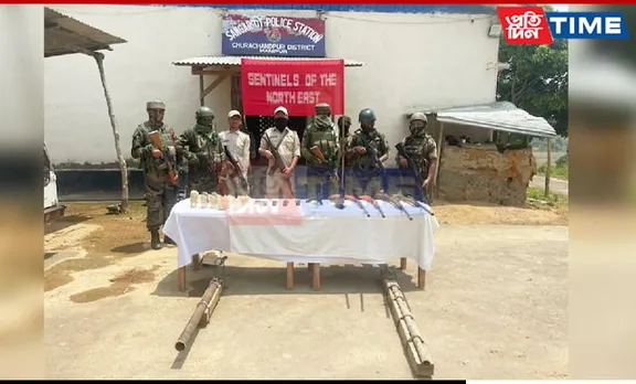 Manipur Security Forces Thwart Armed Impersonators, Uncover Cache of Weapons