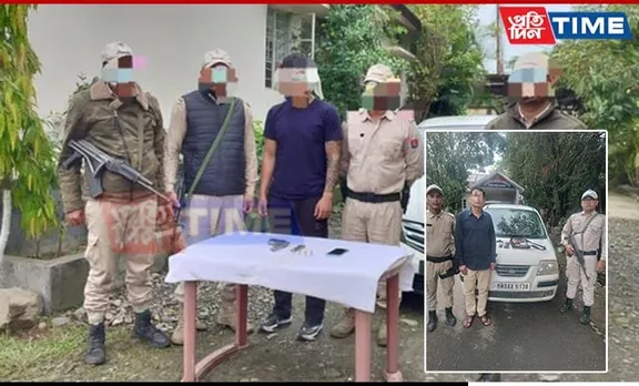 Manipur: Two Insurgents Arrested in Separate Ops, Weapons and Vehicles Seized
