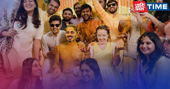 Haldi ceremony caption for Instagram