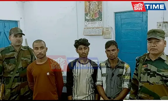Three Bangladeshi Nationals Apprehended in Tripura