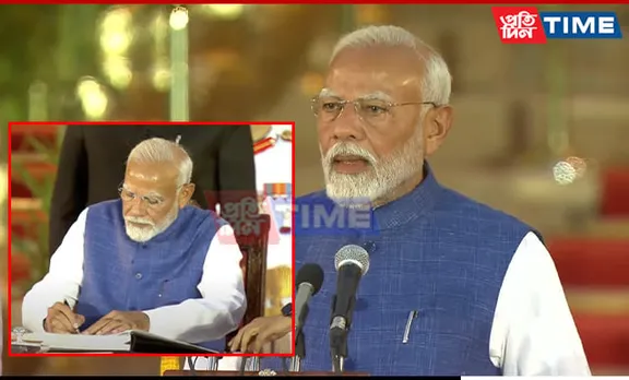 Narendra Modi Sworn in for Third Consecutive Term as PM at Rashtrapati Bhavan