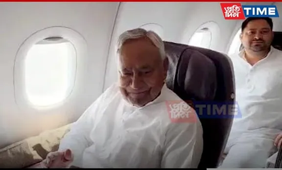 Nitish Kumar, Tejashwi Yadav Arrives in Delhi Amid Coalition Suspense