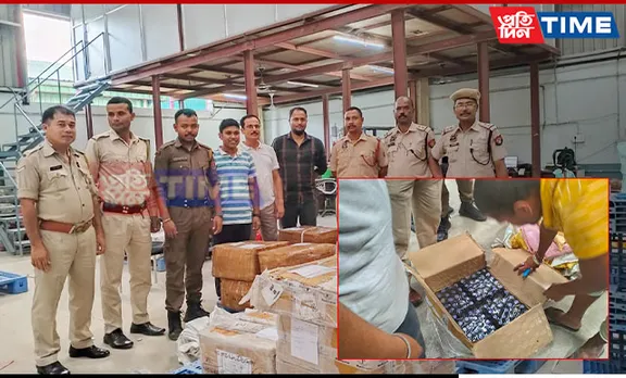 Guwahati Police Seize Large Consignment Of Cough Syrup Bottles