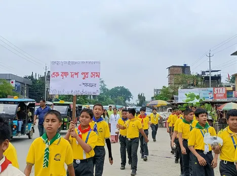 Down Town Gurukul Moranhat Celebrates World Environment Day with Action & Education