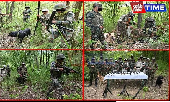 Joint Op by Infantry Battalion & Police Uncovers Significant Arms Cache in Manipur