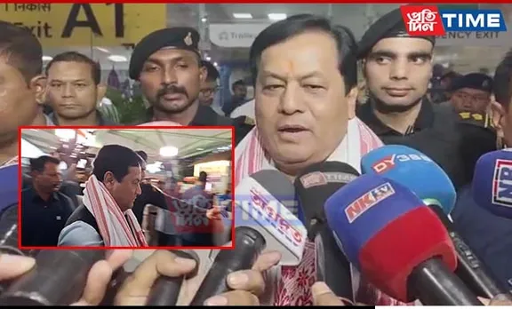 Sarbananda Sonowal Arrives in Guwahati After Union Cabinet Induction