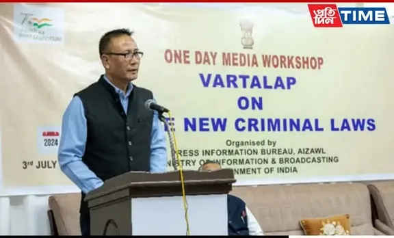 Mizoram Assembly Speaker Urges People To Heed New Criminal Laws