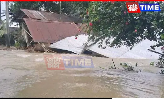 Assam Floods: Over 24 Lakh Affected, Major Rivers Above Danger Mark
